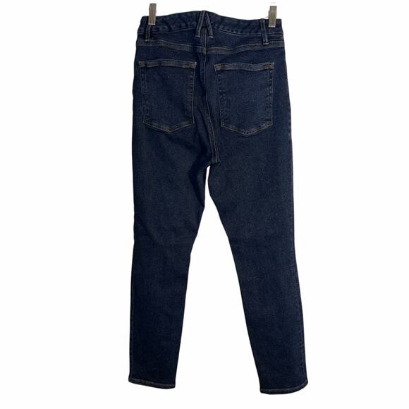 Good American Good Legs Skinny Jeans Size 8/29 Dark Wash Stretch Denim GLC941T1 - Picture 3 of 7